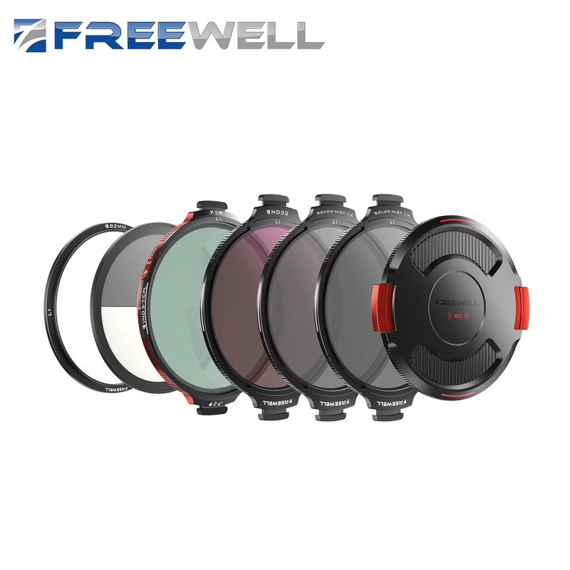 L1 Real Locking Filter Mega Kit Hybrid VND/CPL 3-10 Stop With ND32 Glow & Snow M