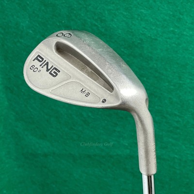 Ping M/B Black Dot 60° LW Lob Wedge Stepped Steel Wedge Flex *Read*