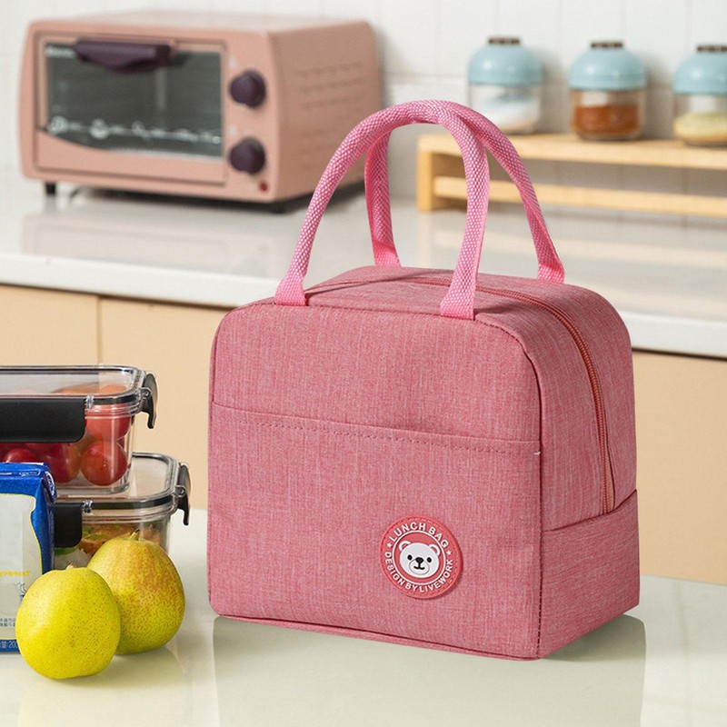 Children Kids Adults Lunch Bags Insulated Cool Bag Picnic Ba