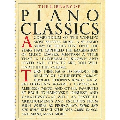 Music Sales The Library Of Piano Classics