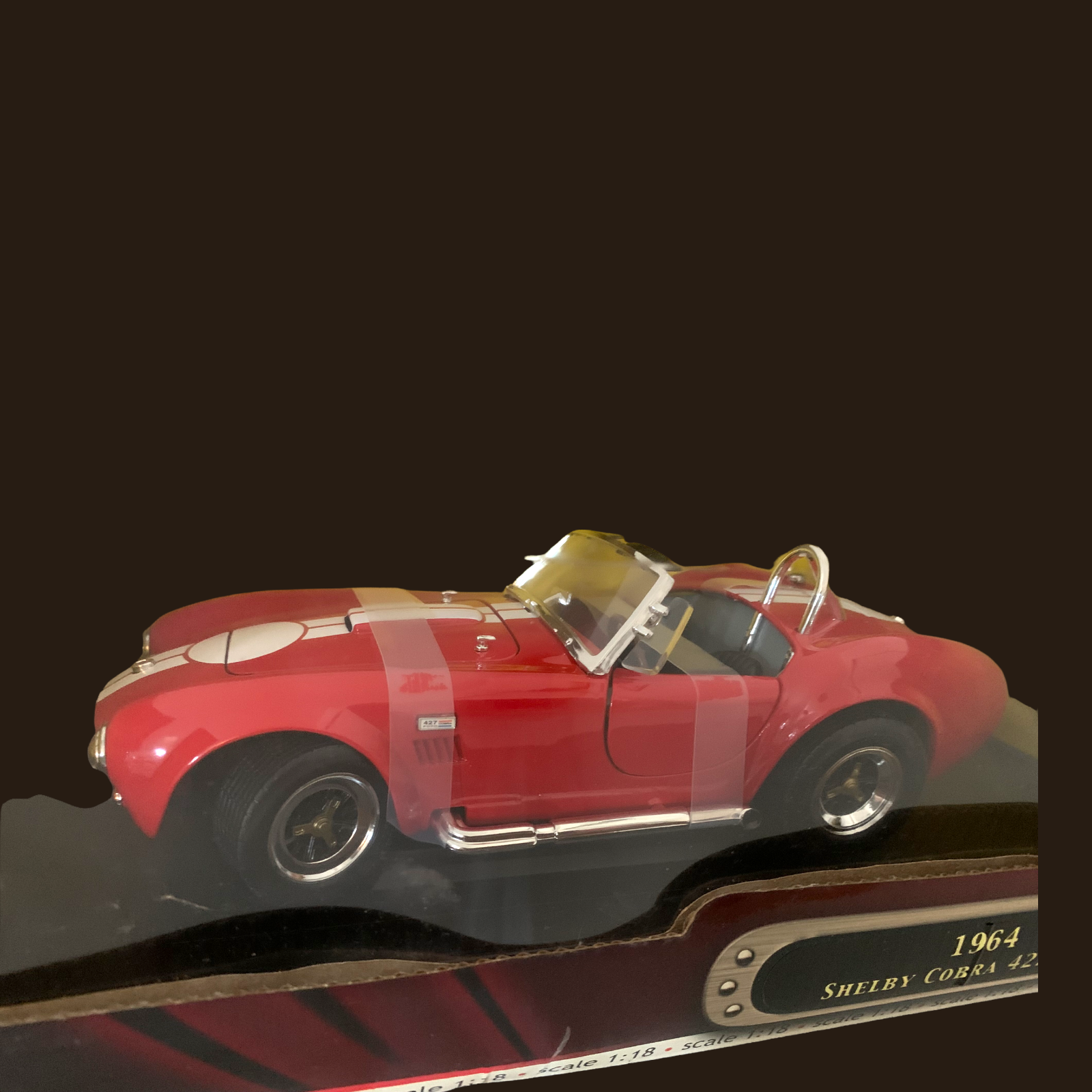 ＳＨＥＬＢＹ　ＣＯＢＲＡ　427Ｓ/Ｃ　(1964) Road Tough 1964 Shelby Cobra 427S/C 1:18 Collection Scale