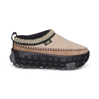 UGG VENTURE DAZE SAND / BLACK SUEDE PLATFORM ALL GENDER SHOES SIZE US M7/W8 NEW