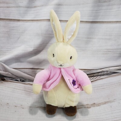Peter Rabbit Flopsy Bunny Tan Pink Plush Stuffed Toy Kids Preferred 8 Inch 2018