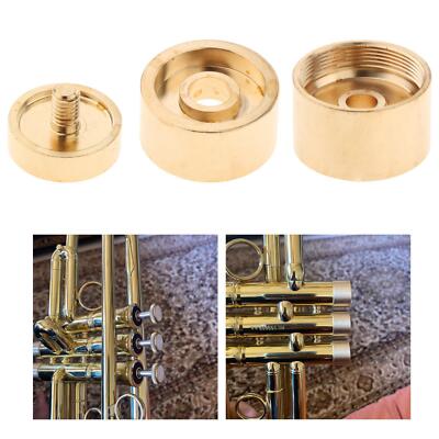 Trumpets Valve Cap Brass Trumpet Heavy Bottom Valve Cap Bach