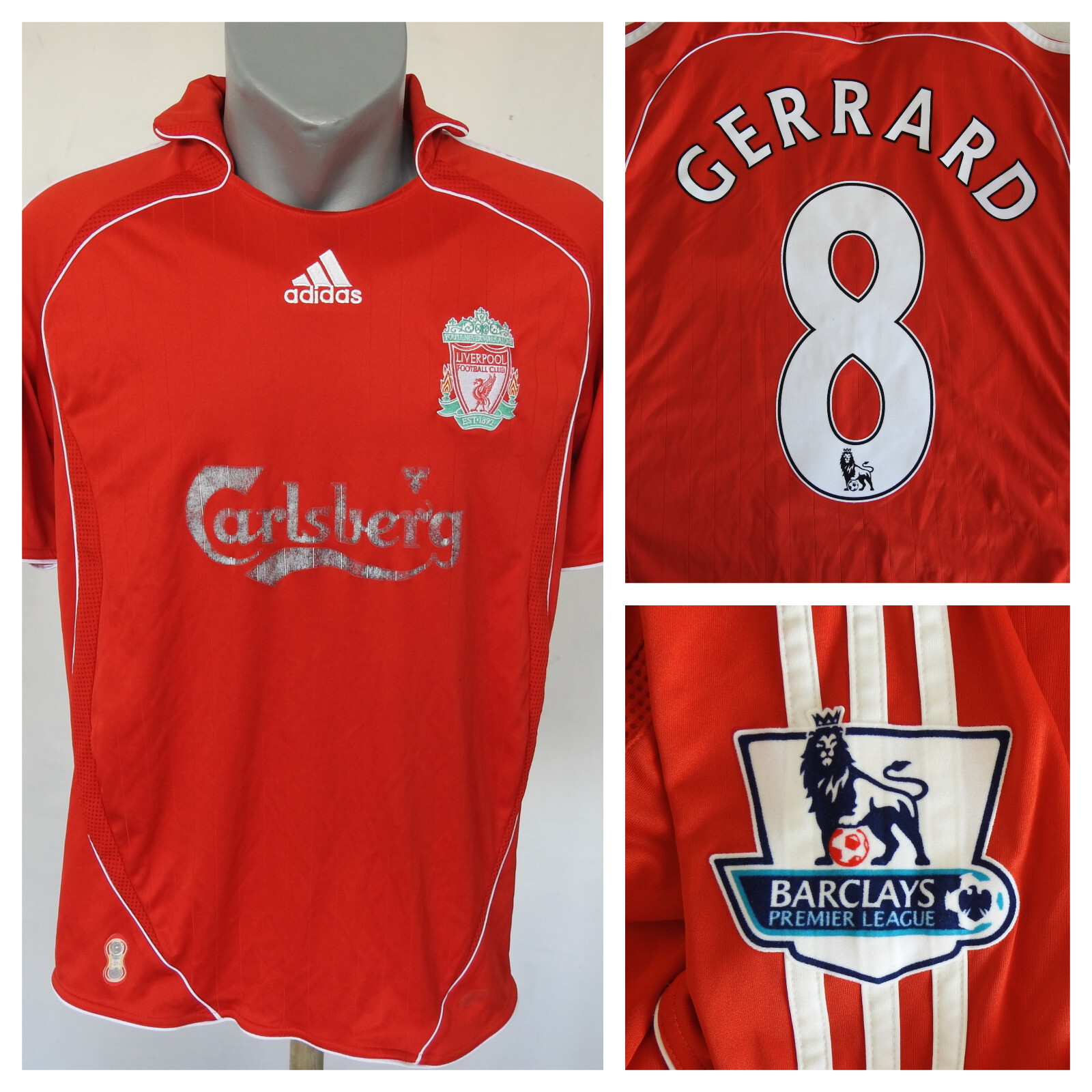 リバプール GERRARD ジェラード 8 半袖 ユニフォーム 【公式通販】