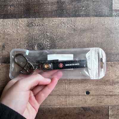 Manchester United Keychain Futbol D Ring Buckle Loop Tool Soccer Key Team Car UK