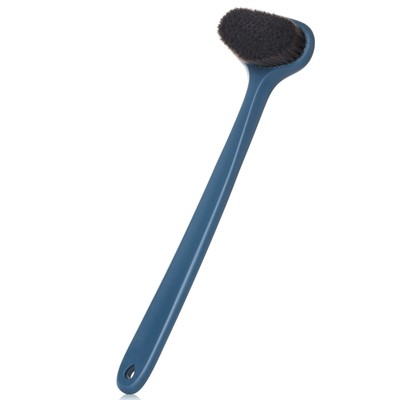 Slick- Back Scrubber for Shower, 14.3 , Back Brush Long Handle for Shower, Back