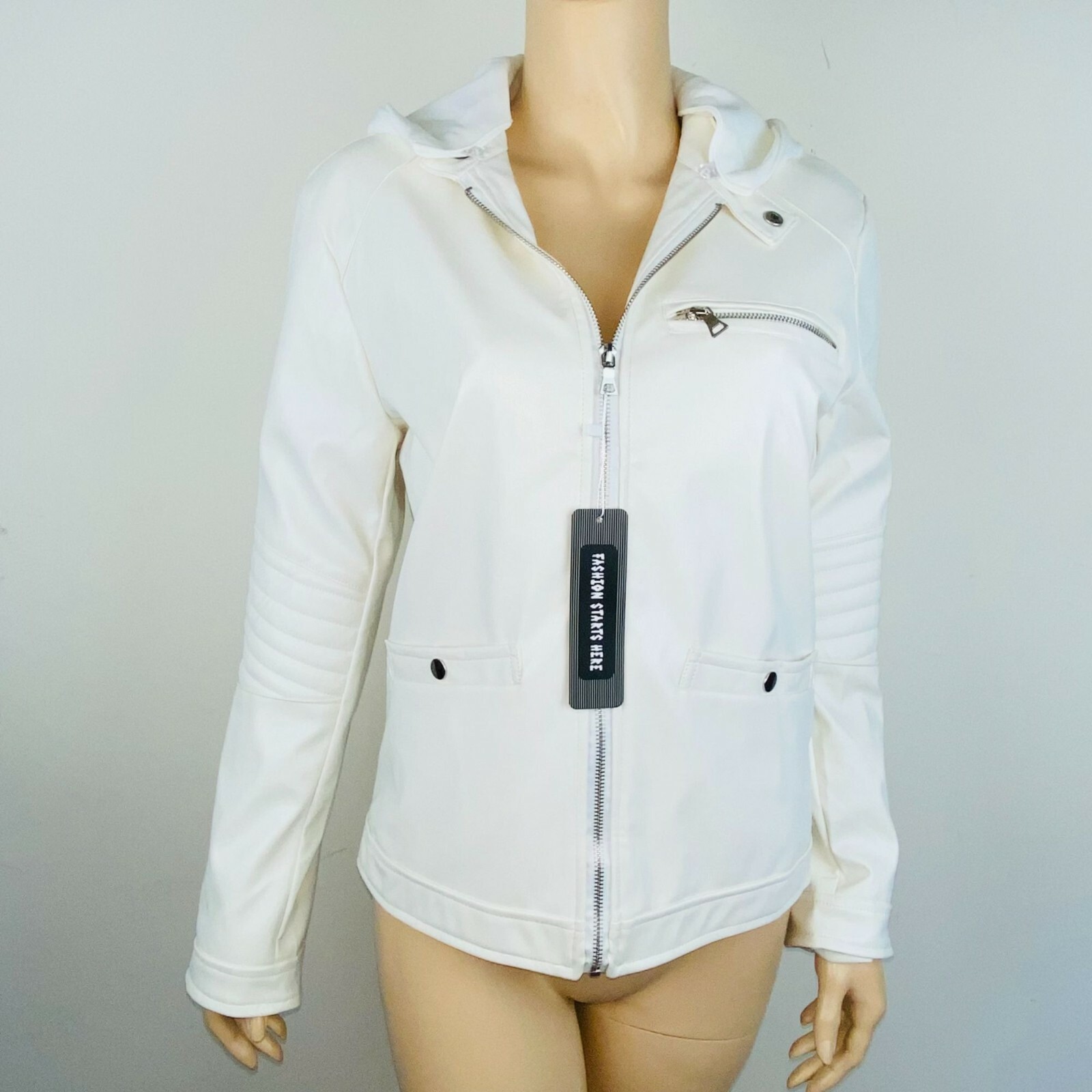 ZYFG Free White Womens Medium Jacket NWT | eBay