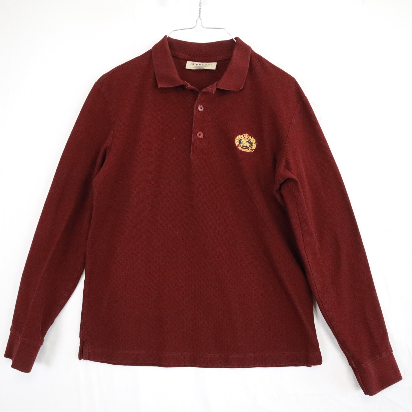 BURBERRY LONDNレッド ポロシャツ S BURBERRY LONDNレッド ポロシャツ S Burberry バーバリー