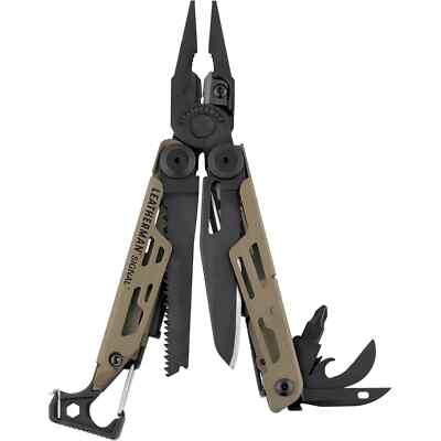 NEW LEATHERMAN Signal multi-tool with 19 tools in a carrying case