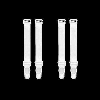 Short Replacement Hook On Clip On Strap Garter Corset Suspender Belt - 2 Pairs