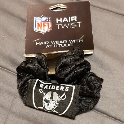 LAS VEGAS RAIDERS HAIR TWIST BLACK 