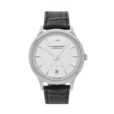 Chopard L.U.C. XPS 1860 Auto 40mm Steel Mens Strap Watch Date 168583-3001