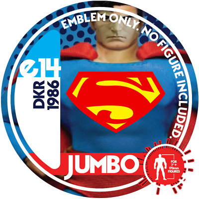 e14 DKR 1986 Superman Emblem 1:12 Mezco For VToys Zero BMS IDOL HANDS