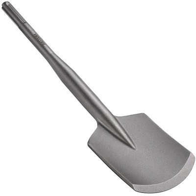SDS Max Clay Spade, 4-1/2 In. x 17 In. Steel Drill Shovel Bit for SDS Max Rot...