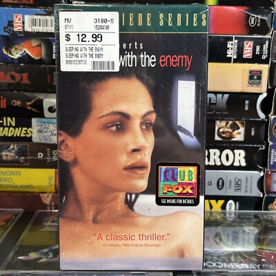Sleeping With the Enemy 1991 VHS New Julia Roberts Patrick Bergin Sexy Thriller