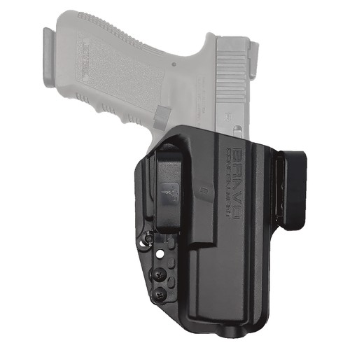 Bravo Concealment Torsion IWB Holster Glock 17/22/23/31/32/47 Right Hand Black