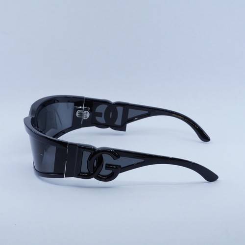 Pre-owned Dolce & Gabbana Dg6198 501/87 Black/dark Grey 63-16-130 Sunglasses Authentic In Gray