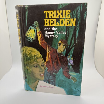 Vintage 1962 Trixie Belden and the HAPPY VALLEY MYSTERY Hardcover