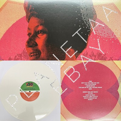 ARETHA FRANKLIN A BRAND NEW ME WITH ROYAL PHILHARMONIC White Color Vinyl SEALED