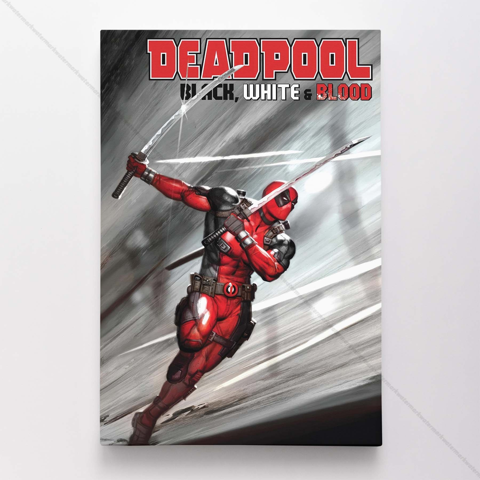 Deadpool Poster Canvas Marvel Comic Book Cover Art Print #10857