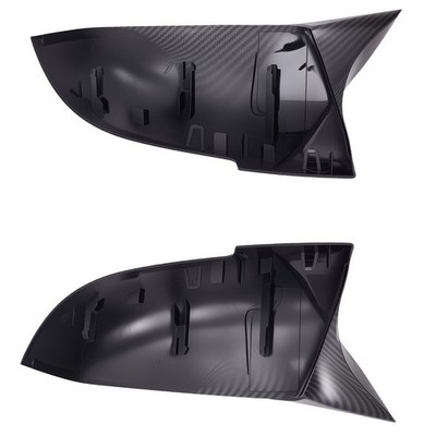 Rearview Mirror Cover Set for Honda Accord 2018-22 Carbon Fiber Look Black Pair