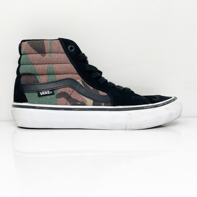 

Vans Mens Sk8 Hi Pro 721454 Черная повседневная обувь Кроссовки Размер 5, Черный, Sk8 Hi Pro