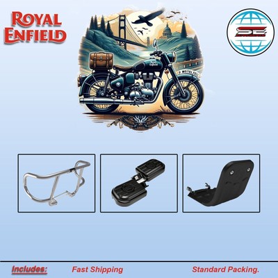 Royal Enfield front spindle washer and nut kit for meteor