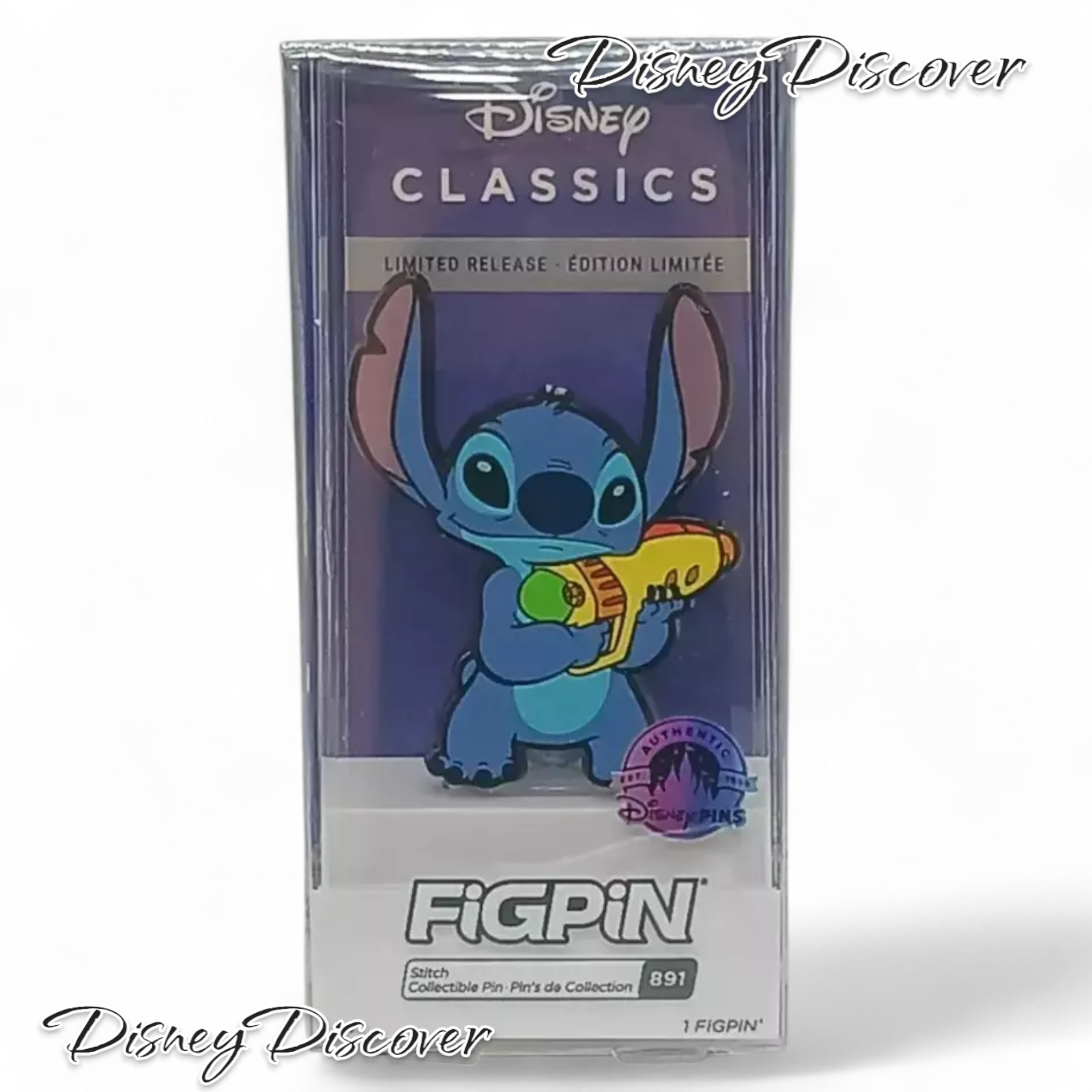 FiGPiN Disney Parks Exclusive Stitch Limited Release Pin