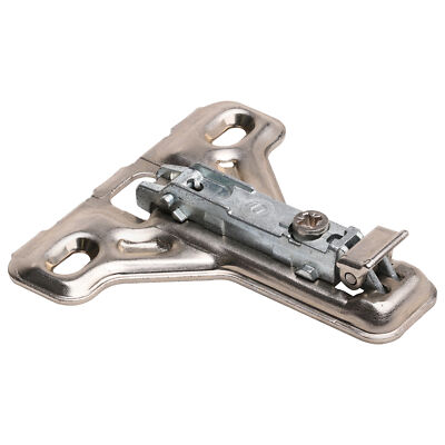 Salice Domi Screw On Face Frame 1mm Height 2 Way Adjustment Mounting Plate 