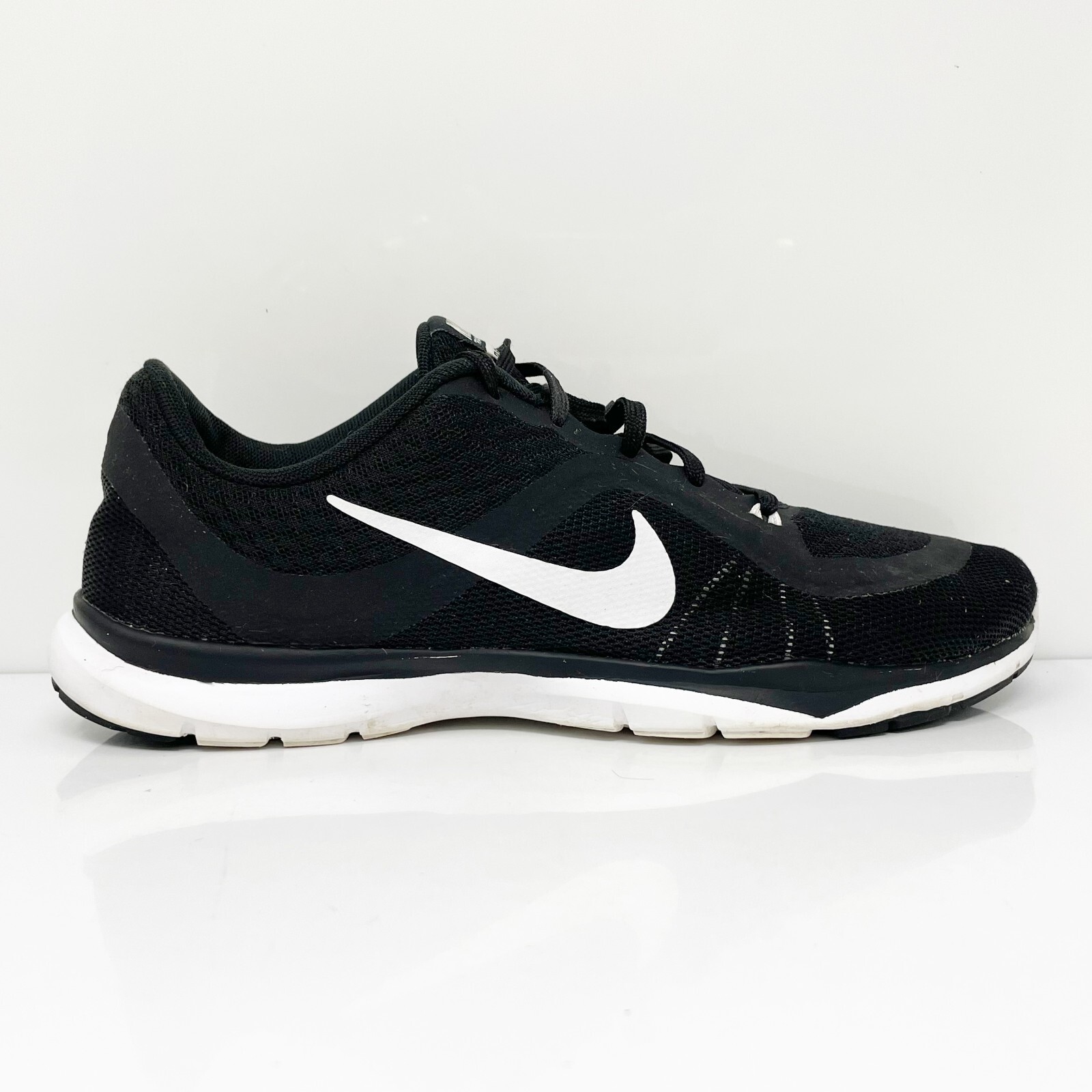 

Nike Womens Flex Trainer 6 831575-001 Черные кроссовки для бега Размер 7W, Черный, Flex Trainer 6