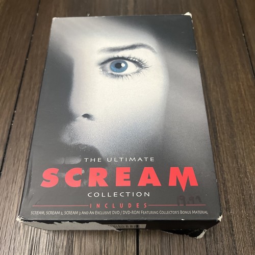 Scream The Ultimate Collection DVD Set - Movies 1-3 Plus Bonus Disc - Horror Scream The Ultimate Collection DVD Set - Movies 1-3 Plus Bonus Disc - Horror