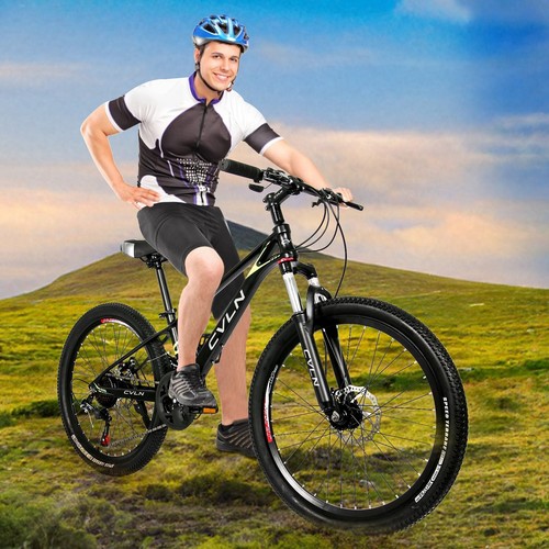 Mountain Bike 24inch 21-Speed MTB Bike For Teens Adults Road
