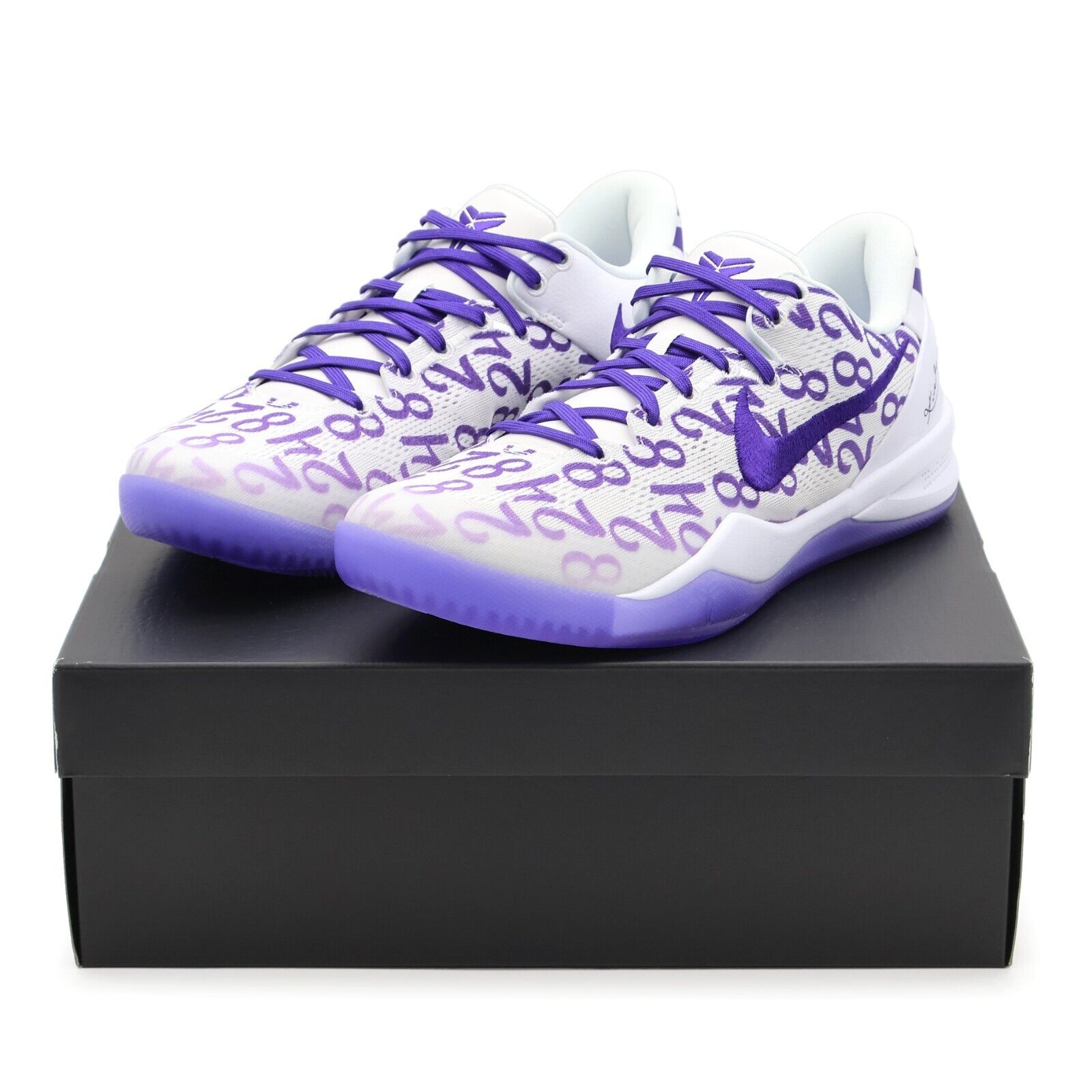 FQ3549-100 Nike Kobe 8 Protro Court Purple White Blue (Men's FQ3549-100 Nike Kobe 8 Protro Court Purple White Blue (Men's