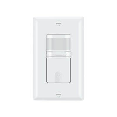 ECOELER 3 Way Motion Sensor Light Switches for Indoor Adjustable Sensitivity 1Pk