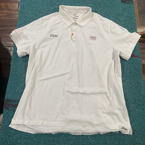 NIKE かのこポロ　McEnroe Lサイズ Nike John McEnroe Challenge Court Tennis Polo Shirt Agassi