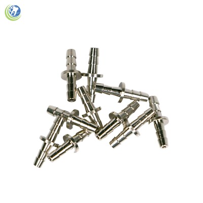 10 X DCI Dental Unit 1/16'' In-Line Barb to use with 1/8'' O.D. tubing #0077