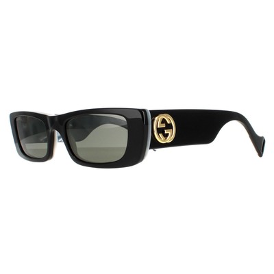 Pre-owned Gucci Sunglasses Gg0516s 001 Black Gray