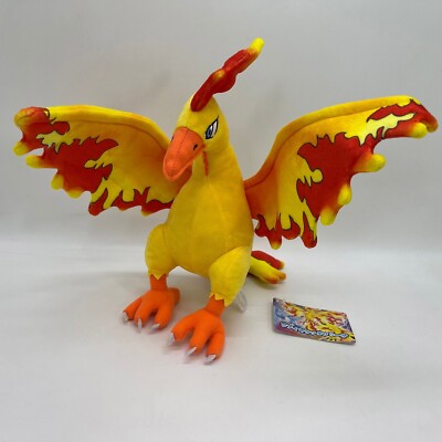 Moltres Plush Doll Soft Toy Stuffed Animal Teddy 11''