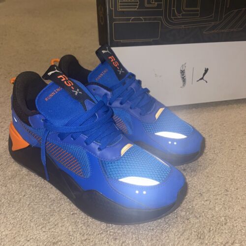 Puma RS X Hot Wheels 16 Shoes Sneakers Authentic 370405 01 Men Royal Size 10 eBay