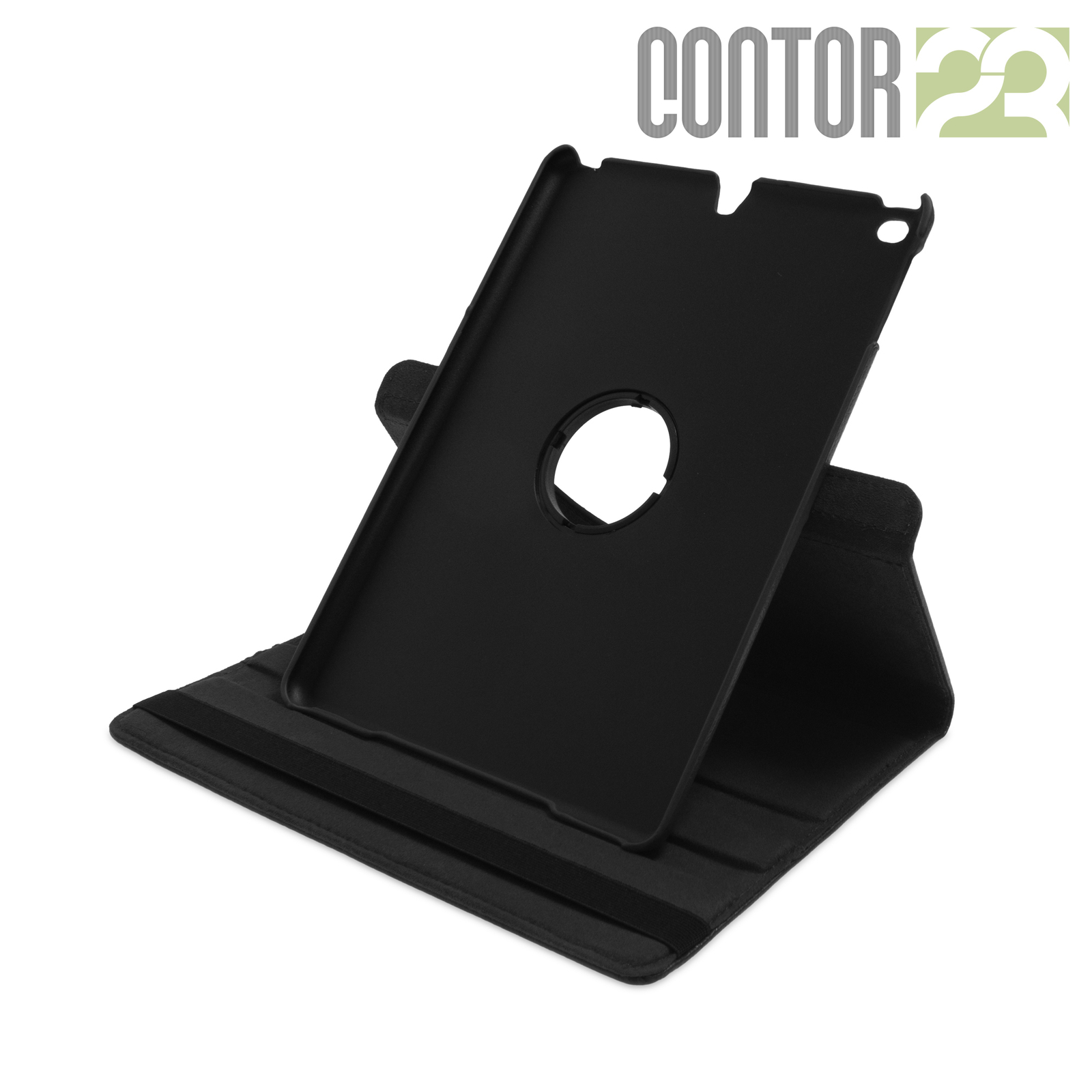 360° Schutzhülle, Tasche, Case in SCHWARZ für 9.7