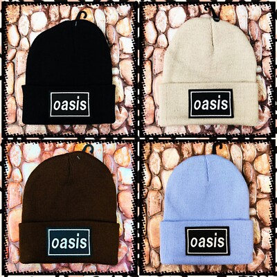 OASIS WONDERWALL  COLOR BEANIE (MESSAGE ME : BLACK, BEIGE, BROWN, LIGHT BLUE)