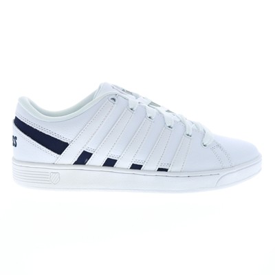 K-Swiss Ramli Court 06999-916-M Мужские белые кожаные кроссовки Lifestyle 8.5