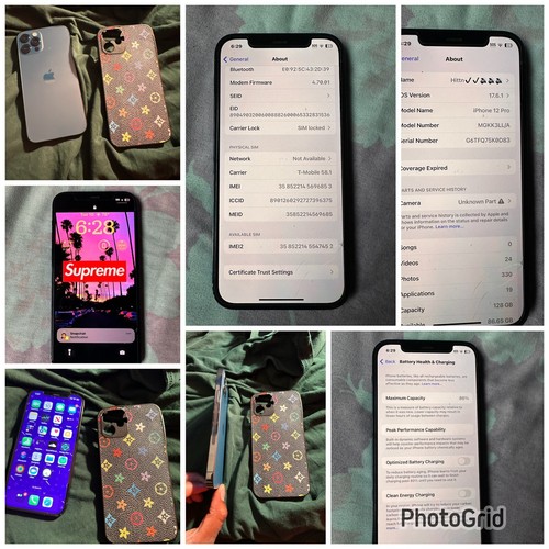 Apple iPhone 12 Pro - 128 GB - Read Description | eBay