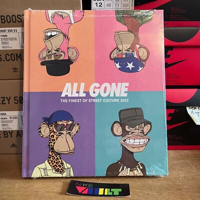 ALL GONE 2021 APE SHALL NEVER KILL (BORED) APES BAYC-NEW IN HAND - FREE SHIPPING
