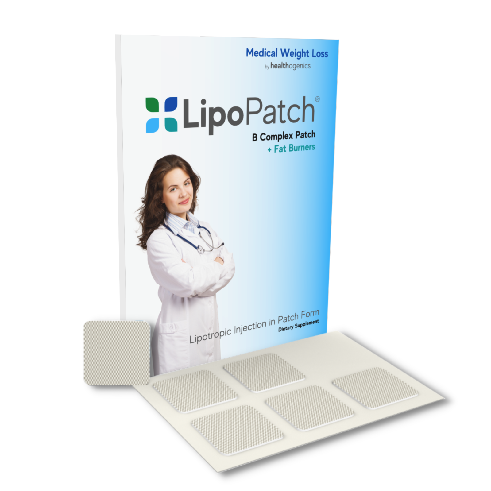 LipoPatch® Fat Burning Lipotropic Injection Patches 30 Day Supply
