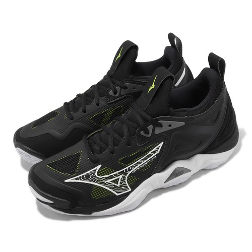 

Mizuno Wave Momentum 3 Черно-белая мужская волейбольная спортивная обувь V1GA2312-52, Черный, Wave Momentum 3