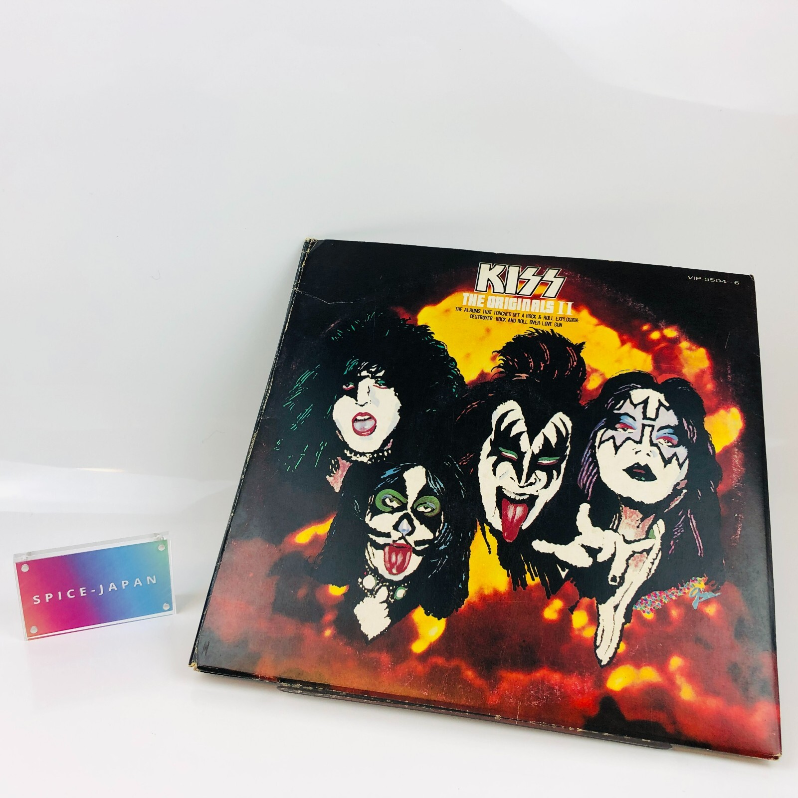 キッス 続・地獄の全貌 帯のみ ONLY OBI KISS VIP5504-6 キッス KISS