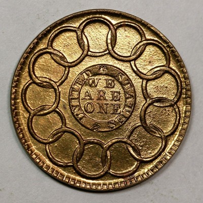 1787 Fugio Restrike Copper PCGS