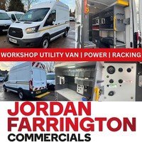 2019 68 reg FORD TRANSIT 350 L2 H3 FWD 130BHP UTILITY SPEC WORKSHOP VAN EURO 6